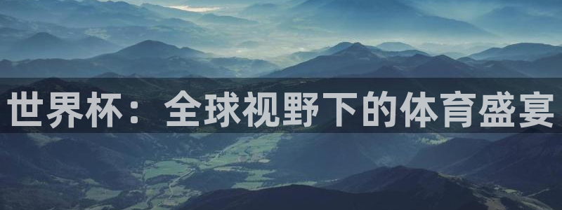 世界杯直播免费观看:世界杯:全球视野下的体育盛宴